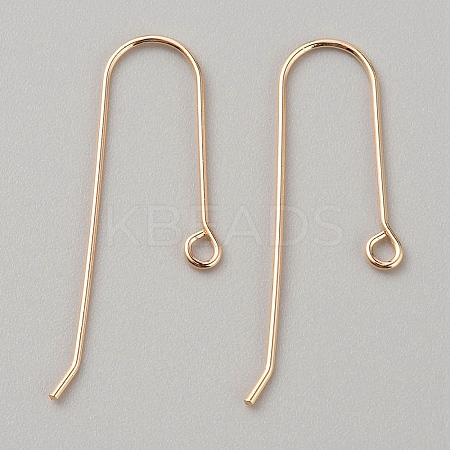 Brass Earring Hooks KK-WH0044-141A-G-1
