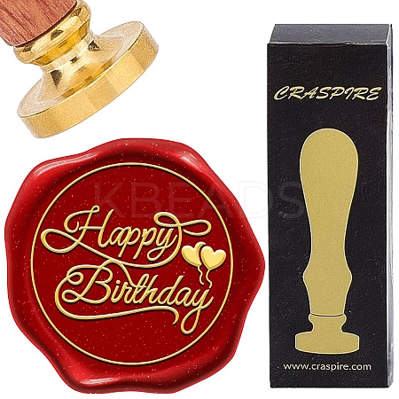 Wax Seal Stamp Set AJEW-WH0517-043-1