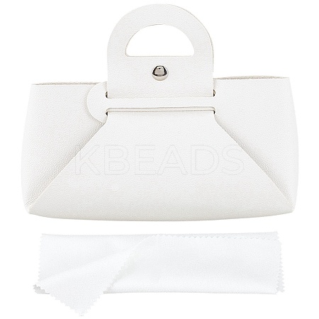 1Pc Imitation Leather Eyeglass Cases AJEW-CN0005-84B-1