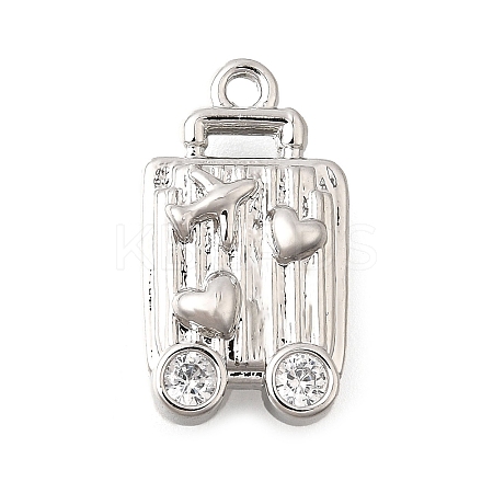 Brass Pendants KK-C096-08P-1