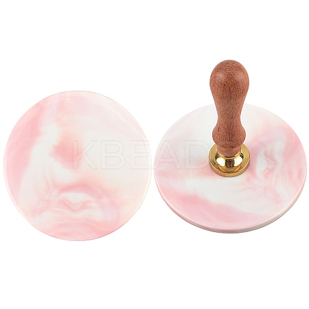 Marble Pattern Porcelain Wax Seal Mats AJEW-WH20007-82B-03-1
