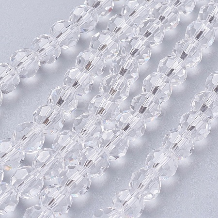 Glass Beads Strands LS-EGLA-J042-8mm-12-1