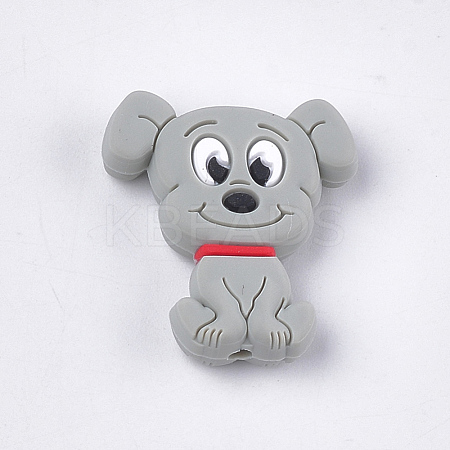 Food Grade Eco-Friendly Silicone Focal Beads SIL-T052-01B-1