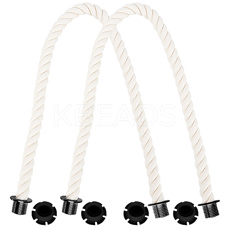 Practical Twisted Cotton Rope Bag Handle FIND-WH0116-34A-1