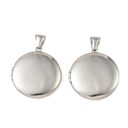 316 Stainless Steel Locket Pendants STAS-K321-11D-P-1