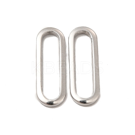 Non-Tarnish 304 Stainless Steel Link Rings STAS-A070-P-1