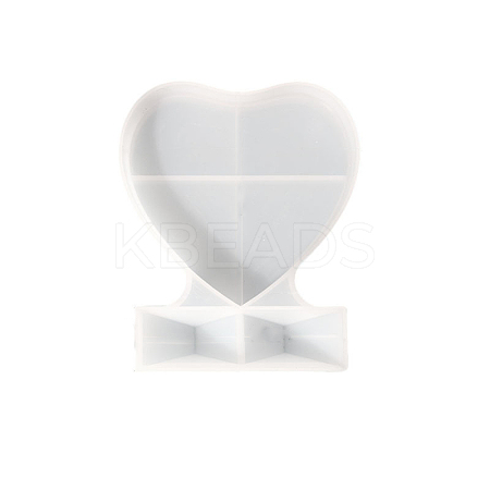 DIY Silicone Heart Photo Frame Display Molds SIMO-PW0015-35A-1