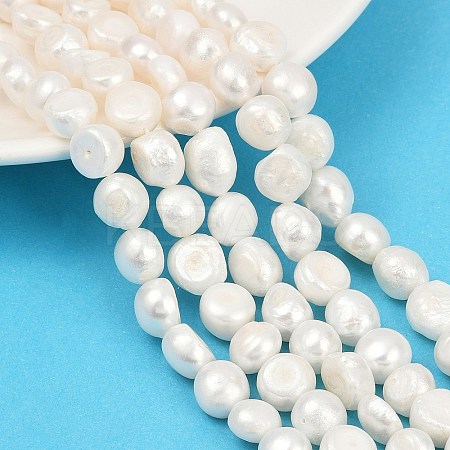Natural Cultured Freshwater Pearl Beads Strands PEAR-P064-20L-01A-1