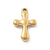 304 Stainless Steel Rhinestone Pendants STAS-D300-01G-16-1