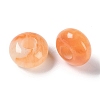 Two Tone Resin European Beads RESI-F055-09-3