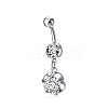 Brass Piercing Jewelry AJEW-EE0006-86P-4