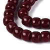 Opaque Glass Beads Strands GLAA-NH0002-B13-4