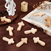 20Pcs Wooden Cross Wall Ornaments AJEW-GA0007-33-4