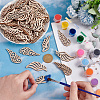 Unfinished Wood Cabochons WOOD-OC0001-38-3