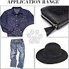Glitter Hotfix Rhinestone Iron on Patches(Hot Melt Adhesive On The Back) DIY-WH0176-33-6