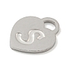 Non-Tarnish 304 Stainless Steel Pendants FIND-M017-01P-S-2