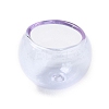 Transparent Glass Bead Cone GLAA-G100-01B-06-2