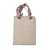 Paper Gift Tote Bags with Nylon Ribbon Handles ABAG-G018-01B-2