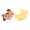 Opaque Resin Cabochons RESI-G125-01-3