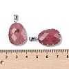 Natural Rhodonite Pendants G-H086-01P-07-3