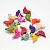 Bird Synthetic Turquoise Bead X-G-M150-25-2