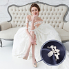 2Pcs Platinum Alloy Shoe Buckle Clips ALRI-FG0001-04A-6