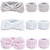 3 Sets 3 Colors Multi-functional Hair Accessories Set for Women OHAR-CN0001-01-1