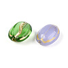 Coffee Bean Glass Beads GLAA-T025-38M-2