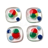 Transparent Epoxy Resin Cabochons CRES-A053-12-1