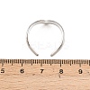 304 Stainless Steel Cuff Open Rings RJEW-Z125-02P-5