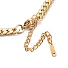Ion Plating(IP) Flat Cuban Link Chunky Chain Necklace NJEW-Q335-13G-4
