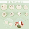 16Pcs 8 Style Rubber Drain Stoppers AJEW-GA0006-83-3