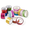 22Roll 2 Styles Laser Shining Bopp PET Plastic Scrapbook Decorative Adhesive Tapes AJEW-TA0002-10-2