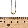 304 Stainless Steel Satellite Chain Necklaces for Women Men NJEW-Q028-12G-3
