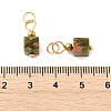 Natural Unakite Pendants STAS-Z129-01G-04-3