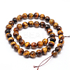 Natural Tiger Eye Beads Strands G-F260-02-6mm-2