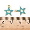 304 Stainless Steel Enamel Charms STAS-U057-13G-02-3