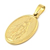 Ion Plating(IP) 304 Stainless Steel Pendants LS-STAS-B071-02A-07G-2