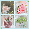 Polyester Flower Bouquet Wrapping Mesh Paper ORIB-WH0007-02B-02-6