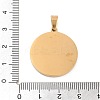 304 Stainless Steel Pendant STAS-M062-01G-I-3