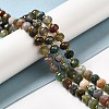 Natural Indian Agate Beads Strands G-P508-A04-01-2