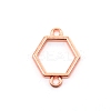 Hollow Frame Alloy Links Connectors LS-FIND-WH0090-78RG-1