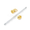 Alloy Bar Beadable Keychain for Jewelry Making DIY Crafts KEYC-A015-01G-2