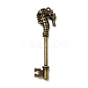 Tibetan Style Alloy Pendant Rhinestone Settings LS-TIBE-S302-01AB-LF-1