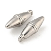 Non-Tarnish 304 Stainless Steel Pendants STAS-N103-122P-2