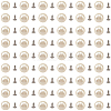 180Pcs ABS Plastic Imitation Pearl Rivet Studs KY-CL0001-02C-7