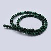 Natural Malachite Beads Strands G-F571-27AB2-6mm-2