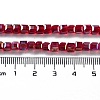 Electroplate Glass Beads Strands LS-EGLA-R030-4x4mm-04-2