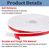 TPE Self-Adhesive Flexible Molding Trim DIY-WH0578-82A-01-4