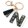 1Pc Resin Letter Keychains KEYC-TADJ0001-09N-2